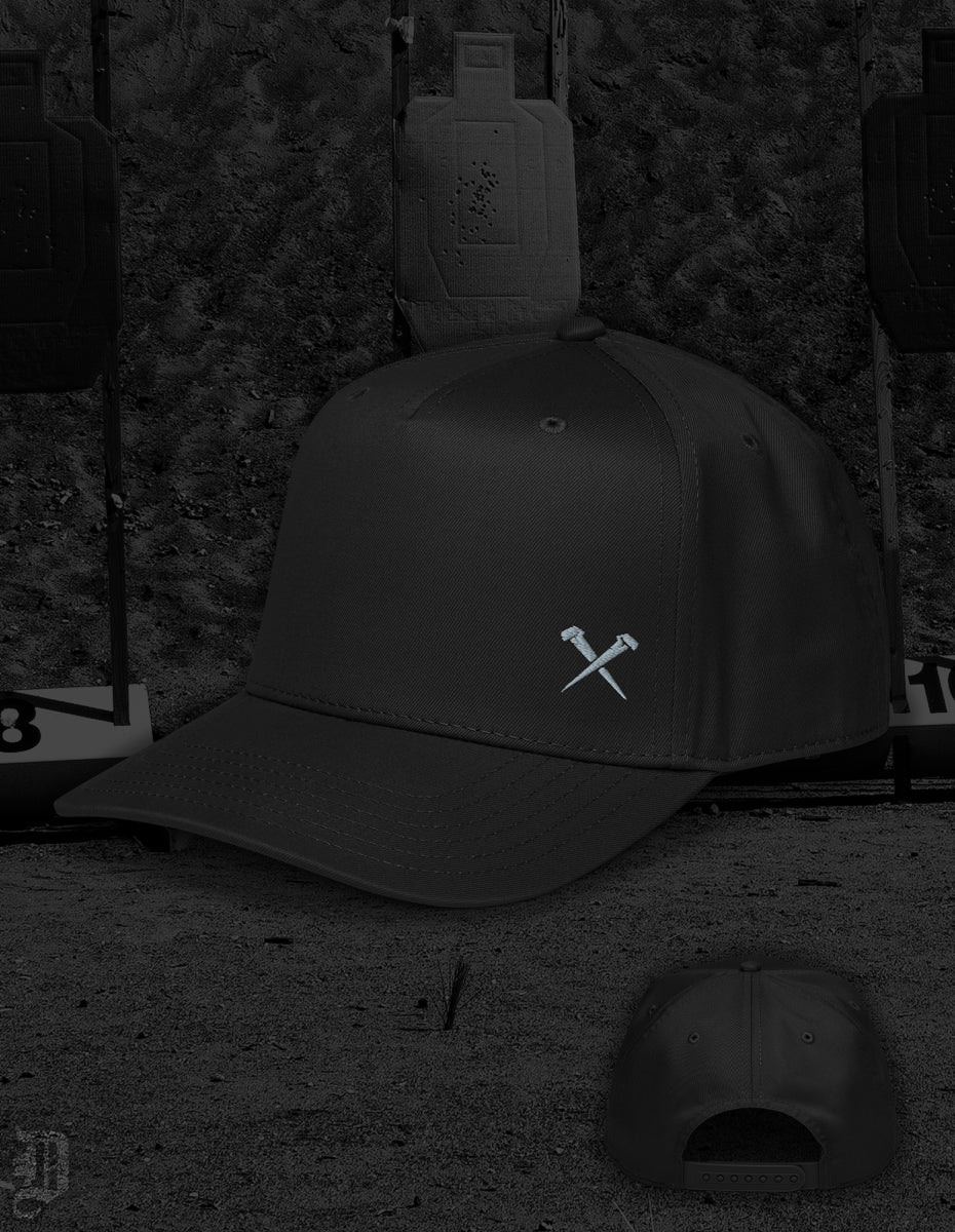 'Crossed Nails' - Curved Bill Snapback