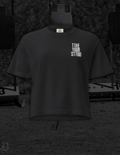 'Take Your Stand' - Women's Boxy Tee